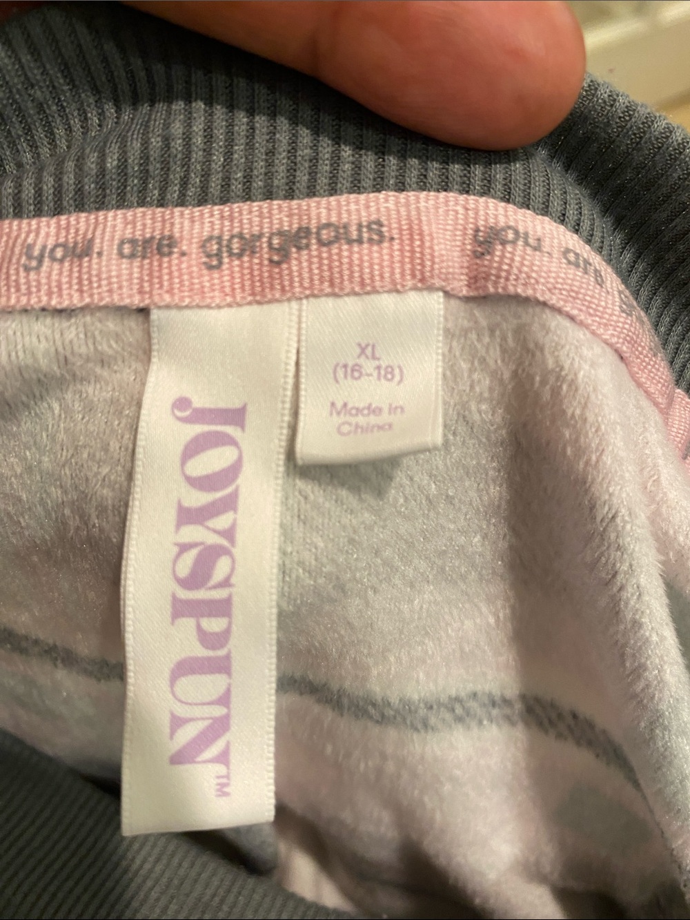 Joyspun size XL(16-18) Pajama set good condition - Picture 3 of 5